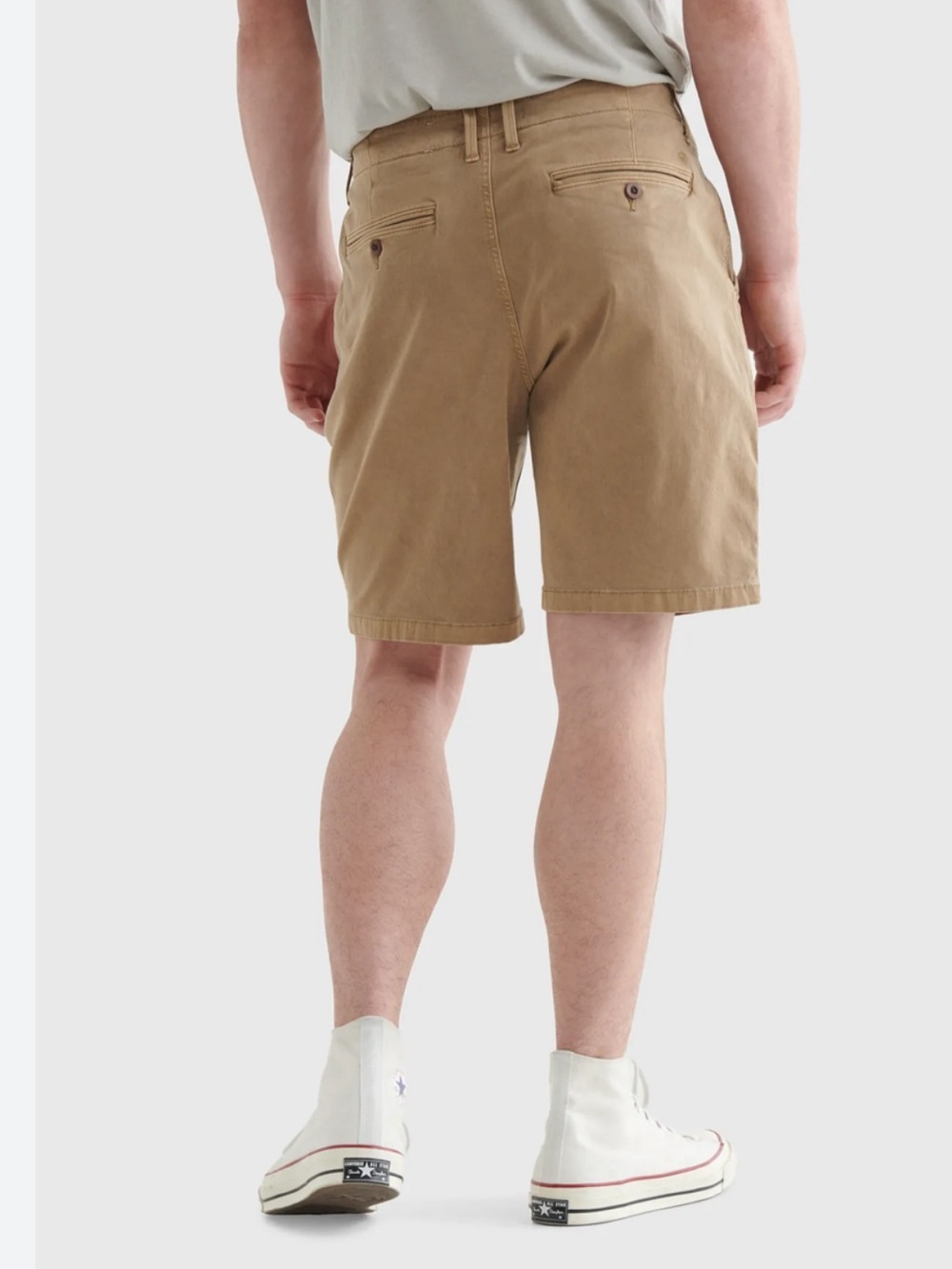 Lucky Brand Men's Tan Flat Front Shorts Tencel NWT SIZE 33